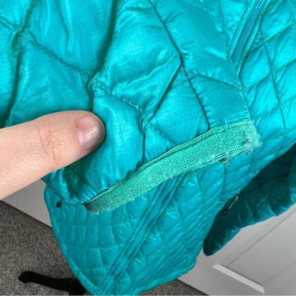Sz M The North Face Teal Thermoball Full Zip Jacket $230 MSRP - Picture 7 of 16